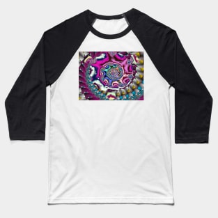 Circly Fractovia Laris 3 Spiral  (UF0066) Baseball T-Shirt